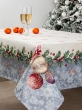 Новогодние товары для дома / Испанская новогодняя коллекция / Разноцветные шары из гобелена - Разноцветные шары Скатерть 140х180 см 03190