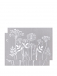 Всесезонная коллекция текстиля Basic / Травинки из гобелена - Травинки серый Комплект салфеток 2шт 35х45 см 2412570