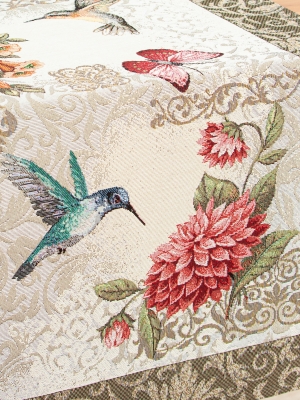 Всесезонная коллекция текстиля Basic / Колибри из гобелена - Колибри Салфетка 40х100 см 9325