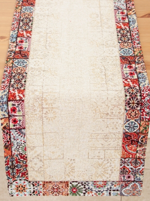Всесезонная коллекция текстиля Basic / Керамика из гобелена - Керамика Салфетка 44х140 см 02614