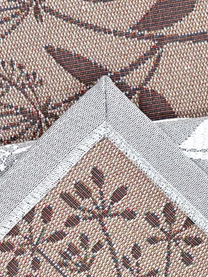 Всесезонная коллекция текстиля Basic / Травинки из гобелена - Травинки серый Скатерть 160х300 см 2412561