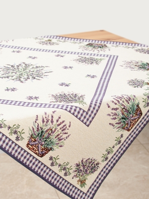 Всесезонная коллекция текстиля Basic / Лаванда из гобелена - Лаванда Салфетка 100х100 см 6834