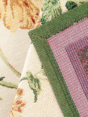 Всесезонная коллекция текстиля Basic / Глоксия из гобелена - Глоксия Салфетка 100х100 см 7424