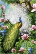 Картины / Африка / Животные и птицы из гобелена - В райском саду Картина 50х70 см