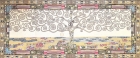 Купоны / Климт из гобелена - Древо жизни Густав Климт Купон 62х150 см Золото