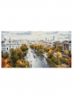 Картины / Екатеринбург из гобелена - 1327 Картина Дожди заиграли сонаты 18х35 см