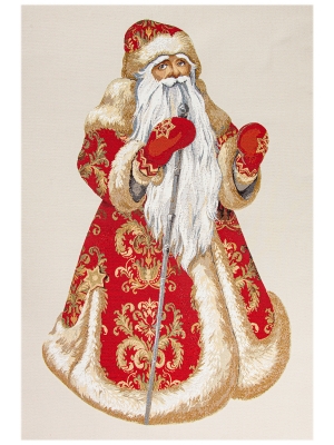 Купоны / Зимняя коллекция из гобелена - Дед мороз Купон 70х105 см 0306