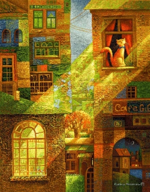 Картины / Коллекция Шишкина Е. из гобелена - Полдень Шишкин Е. Картина 70х90 см 2505574