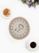 Испанский текстиль / Сердечки печворк из гобелена - Сердечки печворк Салфетка круглая диаметр 30 см 9414