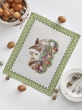Пасхальная коллекция / Кролик горошек из гобелена - Кролик горошек Салфетка 38х48 см 00968