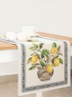 Испанский текстиль / Лимоны в вазе из гобелена - Лимоны в вазе Салфетки 44х140 см 01394