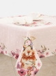 Пасхальная коллекция / Пасхальная принцесса из гобелена - Принцесса розовый фон Салфетка 100х100 см 2185