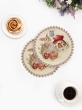 Пасхальная коллекция / Пасхальные первоцветы из гобелена - Пасхальные первоцветы Салфетка круглая д30 см 02871