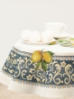 Испанский текстиль / Лимоны в вазе из гобелена - Лимоны в вазе Салфетка круглая д93 см 03394