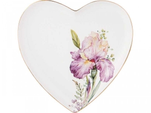Посуда из гобелена - Тарелка-сердце LEFARD "Iris" 21.5х2 см 590-364