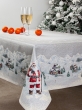 Новогодние товары для дома / Испанская новогодняя коллекция / Рождество из гобелена - Рождество Скатерть 140х140 см 4007