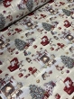 Новогодняя коллекция / Ткань из гобелена - Котята у камина Ткань ширина 280 см 4361