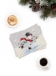 Новогодняя коллекция / Испанская новогодняя коллекция / Снеговики из гобелена - Снеговики Комплект салфеток 2шт 35х50 см 05807