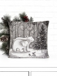 Новогодняя коллекция / Наволочки и подушки / Коллекция Новый год из гобелена - Белые медведи Наволочка 45х45 см 05952