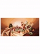 Купоны / Натюрморт из гобелена - Натюрморт с хризантемами Купон 152х72 см 06195