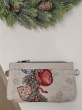 Сумки / Косметички из гобелена - 51 Косметичка Еловые ветки 1 21х14х3см 2108736 кольца под ремешок