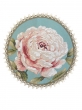 Всесезонная коллекция текстиля Basic / Пионы Le Gobelin из гобелена - Английский сад Пион розовый голубой фон Салфетка д45см 9929