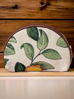Сумки / Косметички из гобелена - 1035 Косметичка Лимоны Амальфи 18х14х5см 2312125