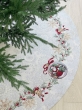 Новогодние товары для дома / Испанская новогодняя коллекция / Юбки для елки из гобелена - Новогодние ягоды Юбка для елки д165 см 2312141 прдгиб
