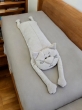 Подушки игрушки из гобелена - Мой котик Подушка Белый 16х27х60 см 2414126