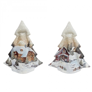 Новогодние товары для дома / Испанская новогодняя коллекция / Чехлы на бутылку и сапожки из гобелена - Ель Евро ВБ коричневый/красныйЧехол на бутылку 2415496