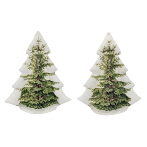 Новогодние товары для дома / Испанская новогодняя коллекция / Чехлы на бутылку и сапожки из гобелена - Ель Евро ПП Ель б/л Чехол на бутылку 2415605