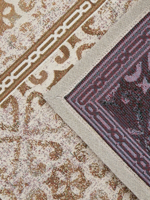 НОВЫЕ ПОСТУПЛЕНИЯ / Новинки 2025 / Классика NEW из гобелена - Классика беж Салфетка 44х180 см б/л 2416637 New