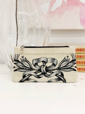 Сумки / Косметички из гобелена - 51 Косметичка Корона 21х14х3см 2416822 кольца под ремешок