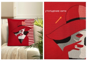 Всесезонная коллекция текстиля Basic / Прекрасные дамы NEW из гобелена - Outlet Шляпки Софи Наволочка 45х45 см 2518783 NEW