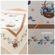 Пасхальная коллекция / Кролики из гобелена - Outlet Кролики Салфетка 100х100 см 2519060