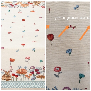 Пасхальная коллекция / Весенний мотив из гобелена - Outlet Весенний мотив Салфетка 40х100 см 2519192