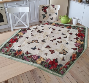 Карнизы для гобеленов из гобелена - Карниз для гобелена Кафе KF 103 80-120 см Шар рифленый, Сатин 2519844