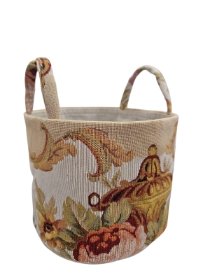 Корзины для мелочей из гобелена - Театр цветов 1 Корзина диаметр 17 см высота 14 см 2519986