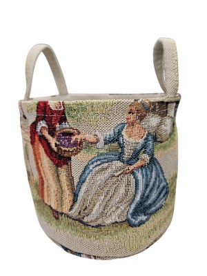 Корзины для мелочей из гобелена - Великолепный век 1 Корзина диаметр 17 см высота 14 см 2519988