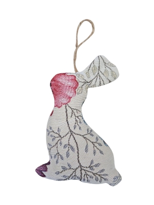 Пасхальная коллекция / Салфетки и наволочки разного размера, декоративные изделия из гобелена - Зайчик подвес Майские первоцветы 22х12 см 2520162