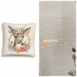 Декоративные наволочки / Животные и птицы из гобелена - Outlet Акварелика Бэмби Наволочка 45х45 см 2520230 NEW