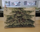 Сумки / Косметички из гобелена - 1045 Косметичка ПП Ель 25х16х6 см 2520279