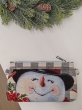 Сумки / Косметички из гобелена - 51 Косметичка Снеговик клетка 21х14х3см 2621992 кольца под ремешок