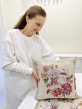 Всесезонная коллекция текстиля Basic / Розы Дамаск NEW из гобелена - Розы Дамаск бежевый фон Скатерть 120х160 см 2622654