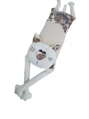 Подушки игрушки из гобелена - Мой котик Подушка Мини Шенил ЗС №5 10х17х46 см 2623403