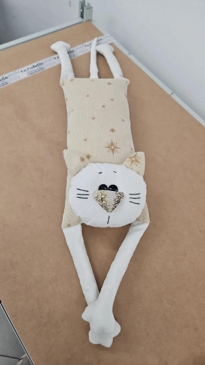 Подушки игрушки из гобелена - Мой котик Подушка Мини Дед мороз в волшебном лесу 2 12х23х48 см 2623769