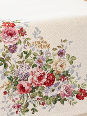 Всесезонная коллекция текстиля Basic / Принцесса цветов из гобелена - Принцесса цветов Салфетка 44х140 см 02944
