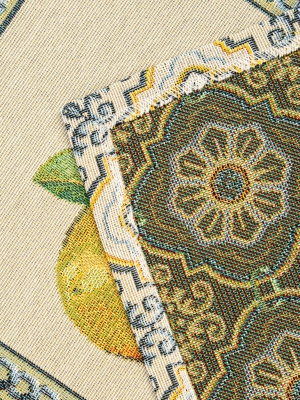 Всесезонная коллекция текстиля Basic / Изразцы из гобелена - Изразцы лимоны Комплект салфеток 2шт 40х50 см 04664