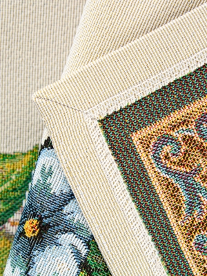 Испанский текстиль / Фруктовый сад из гобелена - Фруктовый сад Салфетка 40х100 см 0486