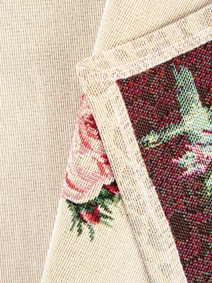 Всесезонная коллекция текстиля Basic / Розарий Распродажа из гобелена - Розарий Салфетка 44х140 см 05305